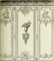 An illustration from L'art de bâtir des maisons de campagne : où l'on traite de leur distribution, de leur construction, & de leur decoration ... : avec l'explication de ses projets, et des desseins de menuiserie, de serrurerie, de parterres, & d'autres ornemens propres à la decoration intérieure & extérieure ... (1743)