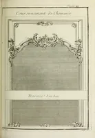 An illustration from L'art de bâtir des maisons de campagne : où l'on traite de leur distribution, de leur construction, & de leur decoration ... : avec l'explication de ses projets, et des desseins de menuiserie, de serrurerie, de parterres, & d'autres ornemens propres à la decoration intérieure & extérieure ... (1743)
