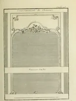 An illustration from L'art de bâtir des maisons de campagne : où l'on traite de leur distribution, de leur construction, & de leur decoration ... : avec l'explication de ses projets, et des desseins de menuiserie, de serrurerie, de parterres, & d'autres ornemens propres à la decoration intérieure & extérieure ... (1743)