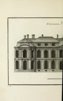 An illustration from L'art de bâtir des maisons de campagne : où l'on traite de leur distribution, de leur construction, & de leur decoration ... : avec l'explication de ses projets, et des desseins de menuiserie, de serrurerie, de parterres, & d'autres ornemens propres à la decoration intérieure & extérieure ... (1743)