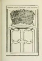 An illustration from L'art de bâtir des maisons de campagne : où l'on traite de leur distribution, de leur construction, & de leur decoration ... : avec l'explication de ses projets, et des desseins de menuiserie, de serrurerie, de parterres, & d'autres ornemens propres à la decoration intérieure & extérieure ... (1743)