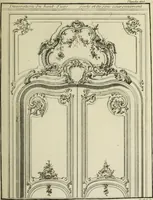 An illustration from L'art de bâtir des maisons de campagne : où l'on traite de leur distribution, de leur construction, & de leur decoration ... : avec l'explication de ses projets, et des desseins de menuiserie, de serrurerie, de parterres, & d'autres ornemens propres à la decoration intérieure & extérieure ... (1743)