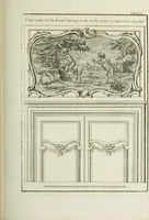 An illustration from L'art de bâtir des maisons de campagne : où l'on traite de leur distribution, de leur construction, & de leur decoration ... : avec l'explication de ses projets, et des desseins de menuiserie, de serrurerie, de parterres, & d'autres ornemens propres à la decoration intérieure & extérieure ... (1743)