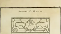 An illustration from L'art de bâtir des maisons de campagne : où l'on traite de leur distribution, de leur construction, & de leur decoration ... : avec l'explication de ses projets, et des desseins de menuiserie, de serrurerie, de parterres, & d'autres ornemens propres à la decoration intérieure & extérieure ... (1743)