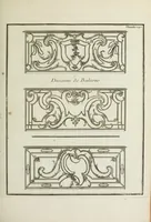 Picture 145 of 165 from L'art de bâtir des maisons de campagne : où l'on traite de leur distribution, de leur construction, & de leur decoration ... : avec l'explication de ses projets, et des desseins de menuiserie, de serrurerie, de parterres, & d'autres ornemens propres à la decoration intérieure & extérieure ... (1743), leaf 460