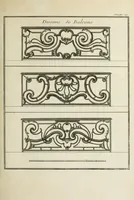 An illustration from L'art de bâtir des maisons de campagne : où l'on traite de leur distribution, de leur construction, & de leur decoration ... : avec l'explication de ses projets, et des desseins de menuiserie, de serrurerie, de parterres, & d'autres ornemens propres à la decoration intérieure & extérieure ... (1743)