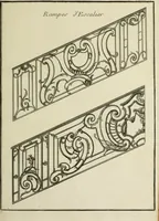 An illustration from L'art de bâtir des maisons de campagne : où l'on traite de leur distribution, de leur construction, & de leur decoration ... : avec l'explication de ses projets, et des desseins de menuiserie, de serrurerie, de parterres, & d'autres ornemens propres à la decoration intérieure & extérieure ... (1743)