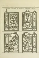 An illustration from L'art de bâtir des maisons de campagne : où l'on traite de leur distribution, de leur construction, & de leur decoration ... : avec l'explication de ses projets, et des desseins de menuiserie, de serrurerie, de parterres, & d'autres ornemens propres à la decoration intérieure & extérieure ... (1743)