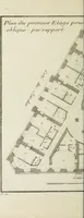 An illustration from L'art de bâtir des maisons de campagne : où l'on traite de leur distribution, de leur construction, & de leur decoration ... : avec l'explication de ses projets, et des desseins de menuiserie, de serrurerie, de parterres, & d'autres ornemens propres à la decoration intérieure & extérieure ... (1743)
