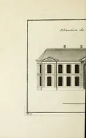 Picture 17 of 165 from L'art de bâtir des maisons de campagne : où l'on traite de leur distribution, de leur construction, & de leur decoration ... : avec l'explication de ses projets, et des desseins de menuiserie, de serrurerie, de parterres, & d'autres ornemens propres à la decoration intérieure & extérieure ... (1743), leaf 57