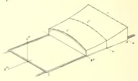 An illustration from L'art de bâtir chez les Égyptiens (1904)