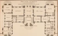 Picture 7 of 179 from L'art de bâtir des maisons de campagne : où L'on traite de leur distribution, de leur construction, & de leur decoration ... Avec l'explication de ces projets, et des desseins de menuiserie, de serrurerie, de parterres, & d'autres ornemens propres à la decoration intérieure & extérieure ... (1761), leaf 20