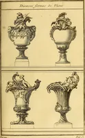 Picture 68 of 179 from L'art de bâtir des maisons de campagne : où L'on traite de leur distribution, de leur construction, & de leur decoration ... Avec l'explication de ces projets, et des desseins de menuiserie, de serrurerie, de parterres, & d'autres ornemens propres à la decoration intérieure & extérieure ... (1761), leaf 282