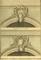 Picture 76 of 179 from L'art de bâtir des maisons de campagne : où L'on traite de leur distribution, de leur construction, & de leur decoration ... Avec l'explication de ces projets, et des desseins de menuiserie, de serrurerie, de parterres, & d'autres ornemens propres à la decoration intérieure & extérieure ... (1761), leaf 298