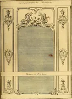 Picture 97 of 179 from L'art de bâtir des maisons de campagne : où L'on traite de leur distribution, de leur construction, & de leur decoration ... Avec l'explication de ces projets, et des desseins de menuiserie, de serrurerie, de parterres, & d'autres ornemens propres à la decoration intérieure & extérieure ... (1761), leaf 330