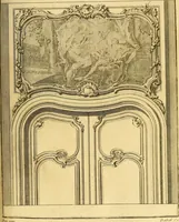 An illustration from L'art de bâtir des maisons de campagne : où L'on traite de leur distribution, de leur construction, & de leur decoration ... Avec l'explication de ces projets, et des desseins de menuiserie, de serrurerie, de parterres, & d'autres ornemens propres à la decoration intérieure & extérieure ... (1761)