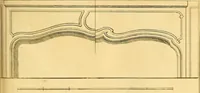 An illustration from L'art de bâtir des maisons de campagne : où L'on traite de leur distribution, de leur construction, & de leur decoration ... Avec l'explication de ces projets, et des desseins de menuiserie, de serrurerie, de parterres, & d'autres ornemens propres à la decoration intérieure & extérieure ... (1761)