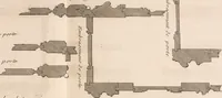 An illustration from L'art de bâtir des maisons de campagne : où L'on traite de leur distribution, de leur construction, & de leur decoration ... Avec l'explication de ces projets, et des desseins de menuiserie, de serrurerie, de parterres, & d'autres ornemens propres à la decoration intérieure & extérieure ... (1761)