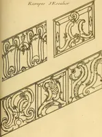 An illustration from L'art de bâtir des maisons de campagne : où L'on traite de leur distribution, de leur construction, & de leur decoration ... Avec l'explication de ces projets, et des desseins de menuiserie, de serrurerie, de parterres, & d'autres ornemens propres à la decoration intérieure & extérieure ... (1761)