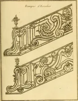 Picture 145 of 179 from L'art de bâtir des maisons de campagne : où L'on traite de leur distribution, de leur construction, & de leur decoration ... Avec l'explication de ces projets, et des desseins de menuiserie, de serrurerie, de parterres, & d'autres ornemens propres à la decoration intérieure & extérieure ... (1761), leaf 408