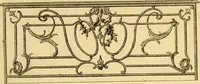 Picture 154 of 179 from L'art de bâtir des maisons de campagne : où L'on traite de leur distribution, de leur construction, & de leur decoration ... Avec l'explication de ces projets, et des desseins de menuiserie, de serrurerie, de parterres, & d'autres ornemens propres à la decoration intérieure & extérieure ... (1761), leaf 424
