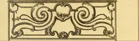 An illustration from L'art de bâtir des maisons de campagne : où L'on traite de leur distribution, de leur construction, & de leur decoration ... Avec l'explication de ces projets, et des desseins de menuiserie, de serrurerie, de parterres, & d'autres ornemens propres à la decoration intérieure & extérieure ... (1761)
