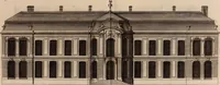An illustration from L'art de bâtir des maisons de campagne : où L'on traite de leur distribution, de leur construction, & de leur decoration ... Avec l'explication de ces projets, et des desseins de menuiserie, de serrurerie, de parterres, & d'autres ornemens propres à la decoration intérieure & extérieure ... (1761)