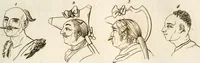 An illustration from L'art de connaitre les hommes par la physionomie (1806)