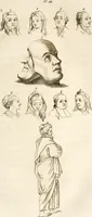 An illustration from L'art de connaitre les hommes par la physionomie (1806)