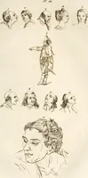 An illustration from L'art de connaitre les hommes par la physionomie (1806)