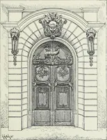 An illustration from L'art decoratif dans le vieux Paris (1898)