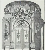 An illustration from L'art decoratif dans le vieux Paris (1898)