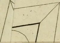 An illustration from L'art de dessiner proprement les plans, porfils, elevations geometrales, et perspectives, soit d'architecture militaire ou civile : avec tous les secrets les plus rares pour faire les couleurs avec lesquelles les ingenieurs representent les divers materiaux d'une place : et la maniere de s'en servir dans les vûës des sieges, campements, & autres morceaux de païsage (1697)