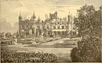 An illustration from L'art des jardins. Parcs--jardins--promenades--étude historique--principles de la composition des jardins--plantations--décoration pittoresque et artistique des parcs et jardins publics; traité pratique et didactique (1886)