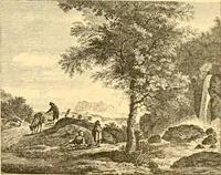 An illustration from L'art des jardins. Parcs--jardins--promenades--étude historique--principles de la composition des jardins--plantations--décoration pittoresque et artistique des parcs et jardins publics; traité pratique et didactique (1886)