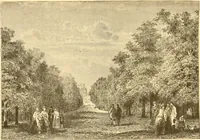 An illustration from L'art des jardins. Parcs--jardins--promenades--étude historique--principles de la composition des jardins--plantations--décoration pittoresque et artistique des parcs et jardins publics; traité pratique et didactique (1886)
