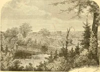 An illustration from L'art des jardins. Parcs--jardins--promenades--étude historique--principles de la composition des jardins--plantations--décoration pittoresque et artistique des parcs et jardins publics; traité pratique et didactique (1886)