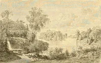 An illustration from L'art des jardins. Parcs--jardins--promenades--étude historique--principles de la composition des jardins--plantations--décoration pittoresque et artistique des parcs et jardins publics; traité pratique et didactique (1886)