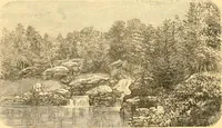An illustration from L'art des jardins. Parcs--jardins--promenades--étude historique--principles de la composition des jardins--plantations--décoration pittoresque et artistique des parcs et jardins publics; traité pratique et didactique (1886)