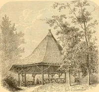 An illustration from L'art des jardins. Parcs--jardins--promenades--étude historique--principles de la composition des jardins--plantations--décoration pittoresque et artistique des parcs et jardins publics; traité pratique et didactique (1886)