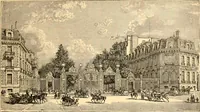 An illustration from L'art des jardins. Parcs--jardins--promenades--étude historique--principles de la composition des jardins--plantations--décoration pittoresque et artistique des parcs et jardins publics; traité pratique et didactique (1886)