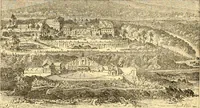 An illustration from L'art des jardins. Parcs--jardins--promenades--étude historique--principles de la composition des jardins--plantations--décoration pittoresque et artistique des parcs et jardins publics; traité pratique et didactique (1886)
