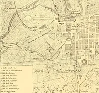 An illustration from L'art des jardins. Parcs--jardins--promenades--étude historique--principles de la composition des jardins--plantations--décoration pittoresque et artistique des parcs et jardins publics; traité pratique et didactique (1886)