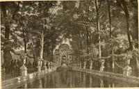 An illustration from L'art des jardins. Parcs--jardins--promenades--étude historique--principles de la composition des jardins--plantations--décoration pittoresque et artistique des parcs et jardins publics; traité pratique et didactique (1886)