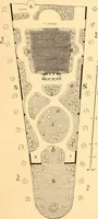 An illustration from L'art des jardins. Parcs--jardins--promenades--étude historique--principles de la composition des jardins--plantations--décoration pittoresque et artistique des parcs et jardins publics; traité pratique et didactique (1886)