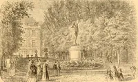 An illustration from L'art des jardins. Parcs--jardins--promenades--étude historique--principles de la composition des jardins--plantations--décoration pittoresque et artistique des parcs et jardins publics; traité pratique et didactique (1886)