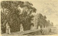 Picture 62 of 467 from L'art des jardins. Parcs--jardins--promenades--étude historique--principles de la composition des jardins--plantations--décoration pittoresque et artistique des parcs et jardins publics; traité pratique et didactique (1886), leaf 73