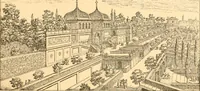An illustration from L'art des jardins. Parcs--jardins--promenades--étude historique--principles de la composition des jardins--plantations--décoration pittoresque et artistique des parcs et jardins publics; traité pratique et didactique (1886)