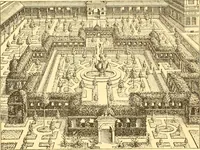 An illustration from L'art des jardins. Parcs--jardins--promenades--étude historique--principles de la composition des jardins--plantations--décoration pittoresque et artistique des parcs et jardins publics; traité pratique et didactique (1886)