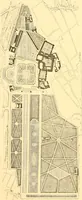 An illustration from L'art des jardins. Parcs--jardins--promenades--étude historique--principles de la composition des jardins--plantations--décoration pittoresque et artistique des parcs et jardins publics; traité pratique et didactique (1886)